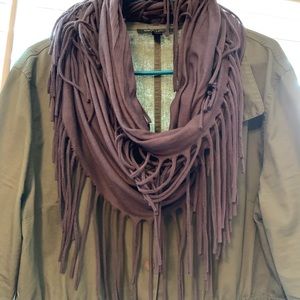 Boutique Fringe Infinity Scarf!